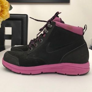NIKE DUAL FUSION JACK BOOTS GS RUNNING SNEAKERS BOYS SIZE 6.5 WOMENS SIZE 8.5